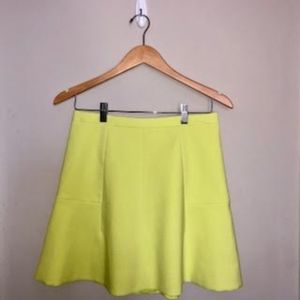 J. Crew Yellow Skirt Size 4